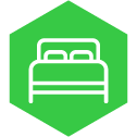 Bedroom Icon Greenhex