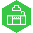 Kitchen Icon Greenhex